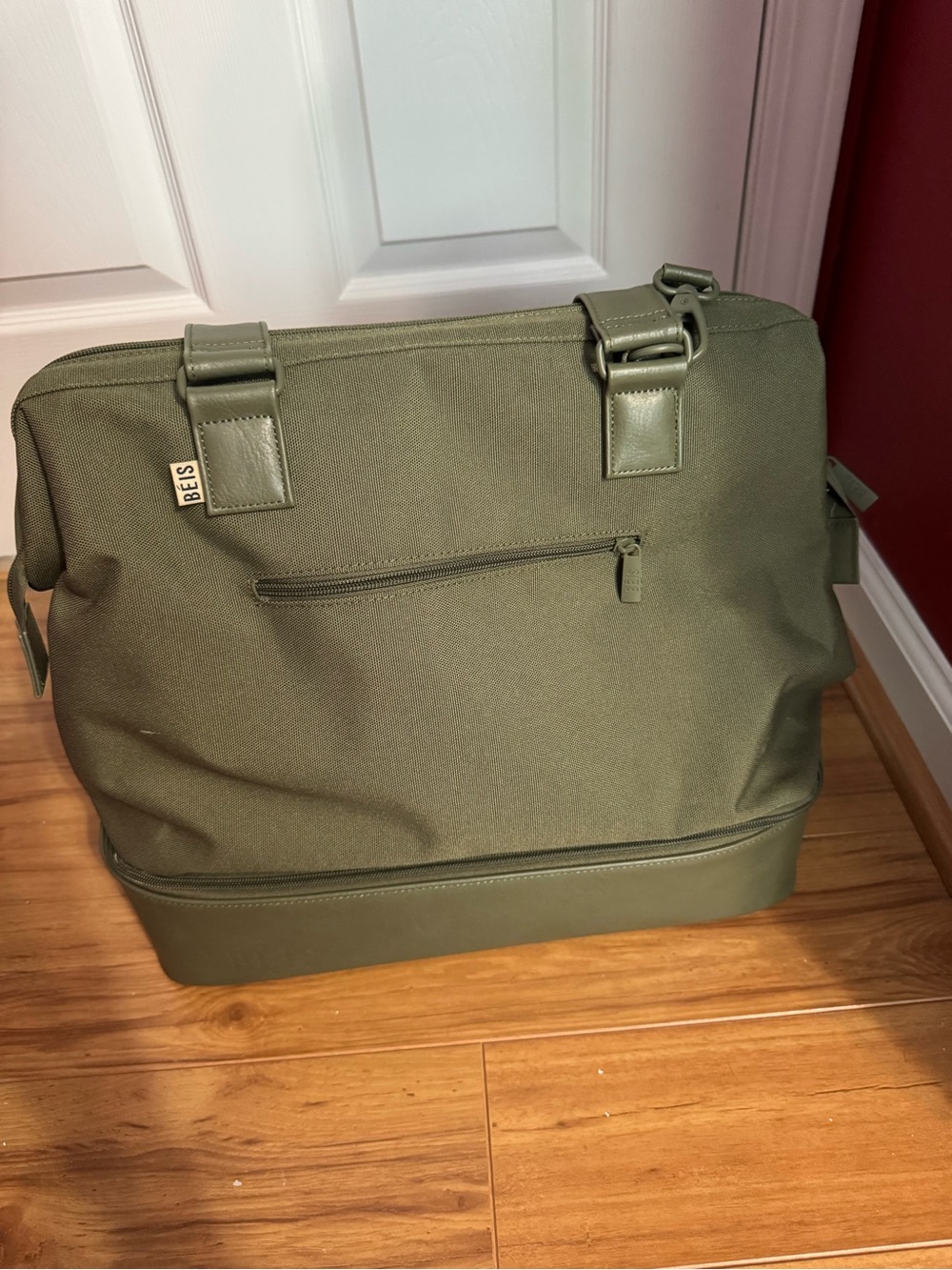 Beis weekender bag green - Picture 8 of 16